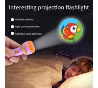 Lampe De Poche À Lumière Led 24 Motifs, Projecteur De Photo Nocturne, Lampe Torche, Dessin Animé, Dinosaure, Vie Marine, Jouet