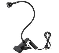 Lampe de polymérisation de colle UV, lampe de colle UV USB 3W LED ultraviolette lumière violette USB avec clip et interrupteur, large pour la réparation de téléphones ou la détection d'agent fluoresce