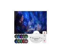 Lampe de projecteur ciel nocturne lumineux led ocean wave star light room decor romantique - blanc