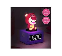 Paladone Réveil numérique Toy Story Lotso – Veilleuse & musique – Licence Disney‑Pixar – Piles
