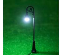 Lampe de rue avec chemin de fer, 10 pièces, décoration pour jardin, cour, Patio, arbre, vacances, FT07