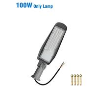 Lampe de rue LED - 100W SMD3030 - Tension : 85–265V AC - Indice de protection IP67 (étanche) - Bras réglable - Pour usage extérieur