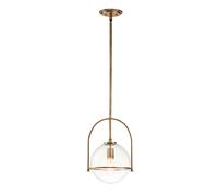 Lampe de salle à manger suspension lampe suspendue plafonnier acier laiton D 28,9 cm