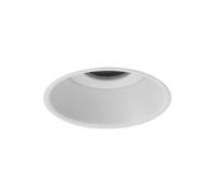 Lampe de Salle de Bain Ronde Fixe Minima LED Blanc Mat