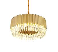 Lampe de Salon Au Design Créatif Et Original, Lustre En Cristal Luxueux, Douille E14, Style Nordique Postmoderne, Idéale Pour La Chambre, La Villa Ou La Salle À Manger - Noir. 80 X 30 Cm/Doré./60*30Cm
