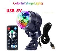 Lampe de Scène Jeux de Lumière Soirée Boule à Facette à Télécommande LED InnooLight Disco Eclairage DJ spot Soirée Contrôle Sonore