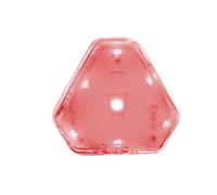 Lampe de Sécurité Nocturne pour Chien, Pendentif LED Blanc en Métal | Recharge Usb, Flash Lent Rapide et Lumière Fixe, Anneau Renforcé, pour Promenades et Porteur