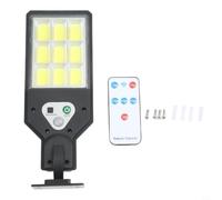 Lampe de sécurité solaire ABS étanche IP65 | Sortie haute luminosité, éclairage grand angle, visibilité nocturne sombre, couverture de grande surface