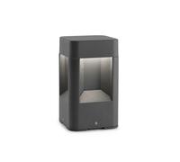 Lampe de socle LED NAYA 8W 3000K IP54 gris foncé