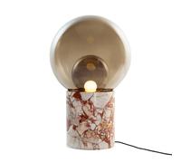 Lampe de sol Boule High socle marbre H x Ø 82.5x52cm