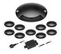 Lampe de sol LED RUNDA pour l'extérieur IP67 1-flamme anthracite ronde 70mm Ø