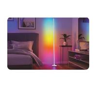 Lampe de sol RGBIC multicolore 140 cm personnalisable - Néolium