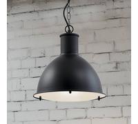 Lampe de suspension d'extérieur Lindby Luciane, noire, aluminium, Ø 31,8 cm Luciane Lindby, dimmable, noir, Aluminium