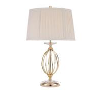 Lampe de table 1 lumière en laiton poli, E27
