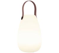 Smartwares lampe LED de table - Lumière blanc chaud ou colorée - Sans fil, rechargeable - Intérieur ou extérieur - OOO-50002