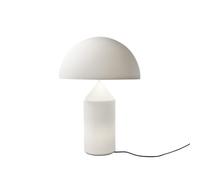 Lampe de table Atollo 236 verre blanc H x Ø 35x25cm