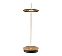 Lampe de table avec batterie LED Giulietta BE T H x Ø 37x13cm/base vintage brass