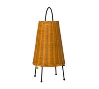Lampe de table avec batterie rotin LED Porti H x Ø 50x25cm
