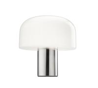 FLOS Lampe de table Bellhop Glass T – verre, aluminium brillant