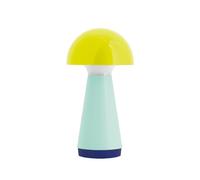 Lampe de table à LED Bobbi Yellow (jaune/turquoise pastel/bleu) 18 cm