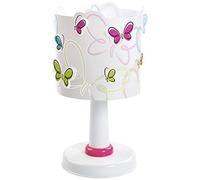 Dalber Lampe de table enfant Butterfly Papillons multicolores 62141