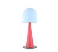 Lampe de table Candellux Visby rouge/bleu E27 40W IP20