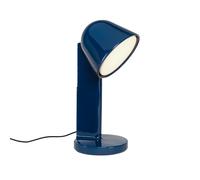 FLOS Lampe de table Down en céramique H50,4×Ø22 cm Bleu marine