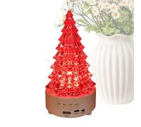 Lampe de table de Noël Décoration de Bureau Rechargeable avec 7 Couleurs | Petit sapin de Noël lumineux pour Maison, Bureau, Salon, Entrée, Bibliothèque, Manteau de