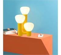 Lampe de Table Décorative En Verre Avec Robinet de Cuisine Et Prise Led-G9 Tricolore À Intensité Variable/Jaune/Un