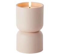 Lampe de table d'extérieur- BRILLIANT - LOVERE - Plastique - 3 W - Forme bougie - Beige et brun clair