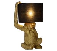 Lampe de table, diamètre 30 cm, culot E14, noire
