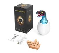 Lampe de table dinosaure LED - Blanc