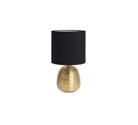 Lampe de table E27, max. 60W, IP20, or et noir - Markslöjd - Oscar