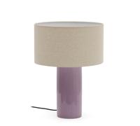 Lampe de table en céramique Toneric avec finition