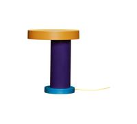 Lampe de table en métal multicolore, lampe de bureau, intérieur, contemporain - Hübsch, Magic - 20x20x25 cm