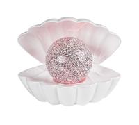 Lampe de table enfant portable LED RGB coquillage perle blanche Rabalux Sparkly