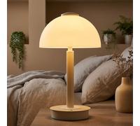 Lampe De Table Globo Lampe De Chevet Pilz LED Avec Variation Tactile, H 31,5 Cm