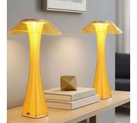 Lampe De Table Globo Touch Dimmer CCT LED 2x Gold 2700K 4500K 6500K