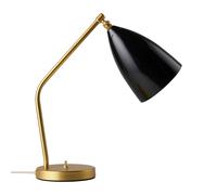 Lampe de table Gräshoppa brillant H 41cm/frame brass/brass fabric cable 230cm
