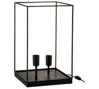 Lampe de table J-line noire prise ue 50 Cm