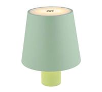 Lampe de table Lampe bouteille LED Lampe décorative Lampe de table Lampe de jardin Lampe extérieure Lampe de terrasse, vert pâle, 3W 130lm blanc chaud, DxH 10,6 x 13 cm