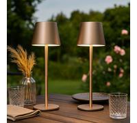 Lampe de Table Lampe Couvre-Bouteille Jardin Variateur Tactile Tdc LED 2er Set