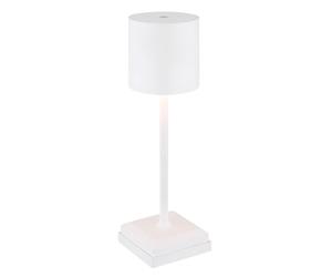 Lampe de table lampe d'appoint lampe de chambre LED variateur tactile batterie blanche H 32 cm
