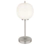 Globo Lighting Blacky I lampe de table 1x40 W blanc-nickel 15345TNO