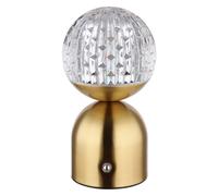 Lampe de table, lampe d'appoint, variateur tactile LED, lampe de chambre, table de chevet, laiton