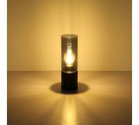Lampe de table, lampe de bureau, lampe d'appoint, lampe de chambre, touche noire
