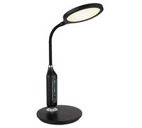 Lampe de table lampe de bureau lampe d'appoint noir variateur tactile capteur LED