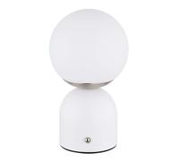Lampe de table, lampe de chambre, lampe d'appoint, variateur tactile LED, table de chevet, nickel