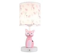 Lampe de table Lampe de chevet pour enfants Renard rose Lampe de table LED, variateur tactile, changement de couleur, blanc chaud, blanc neutre, blanc froid, DxH 10 x 33,5 cm