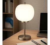 Globo Lighting Blacky I lampe de table 1x40 W blanc-nickel 15345TNO